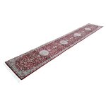 500 x 80cm Red Traditional Persian Medallion Runner Rug - Image 2