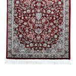 500 x 80cm Red Traditional Persian Medallion Runner Rug - Image 6