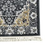 500 x 80 cm Grey Persian Multi-Medallion Hallway Runner Rug - Image 7
