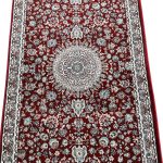 500 x 80cm Red Traditional Persian Medallion Runner Rug - Image 5