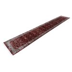 500 x 80cm Red All Over Design Runner Rug - Image 2