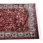 500 x 80cm Red All Over Design Runner Rug