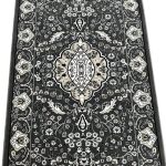 500 x 80 cm Grey Persian Multi-Medallion Hallway Runner Rug - Image 5