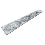 500 x 80 cm Slate Grey Traditional Medallion Runner Rug - Image 2
