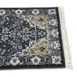 500 x 80 cm Grey Persian Multi-Medallion Hallway Runner Rug - Image 8