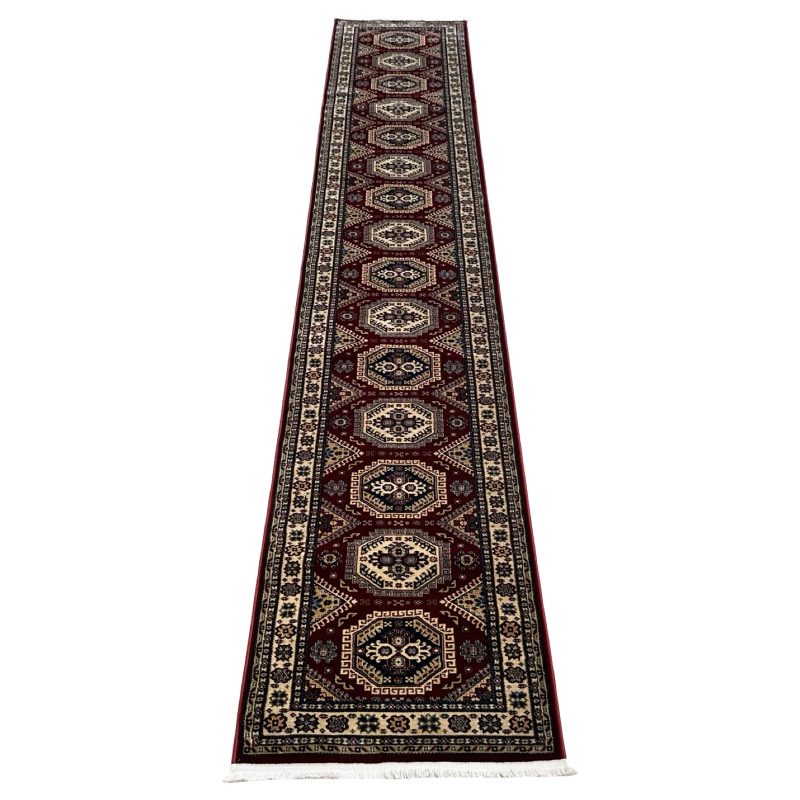 00 x 80 cm Traditional Caucasian Kazak Geometric Medallion Hallway Runner Rug