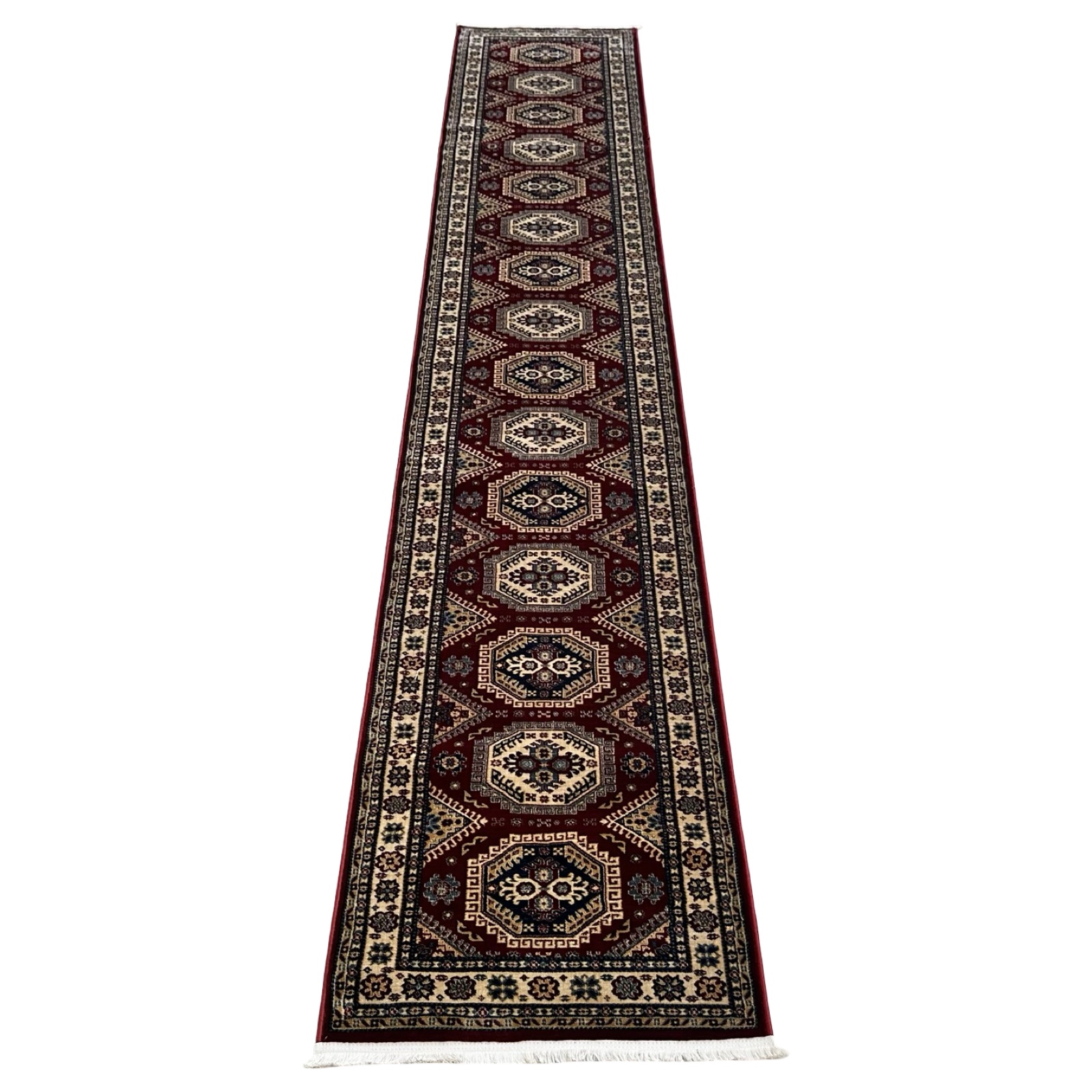 bsjsjsns_72 00 x 80 cm Traditional Caucasian Kazak Geometric Medallion Hallway Runner Rug
