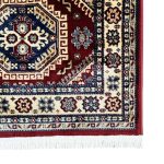 500 x 80 cm Caucasian Kazak Geometric Medallion Runner Rug - Image 7