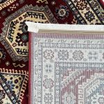500 x 80 cm Caucasian Kazak Geometric Medallion Runner Rug - Image 8