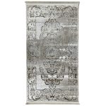 150 x 80cm Beige & Ivory Vintage Persian Medallion Runner Rug