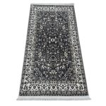 150 × 80 cm Soft Grey Persian All Over Design Runner Rug