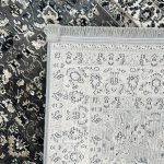150 × 80 cm Soft Grey Persian All Over Design Runner Rug