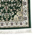 150 x 80cm Green Oriental Floral Medallion Runner Rug - Image 5