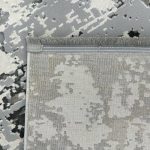 150 x 80cm Grey Abstract Modern style Runner Rug - Image 6