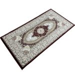 150 x 80cm Maroon Oriental Style Runner Rug - Image 3