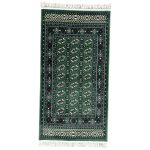 150 x 80cm Green Bukhara Design Runner Rug