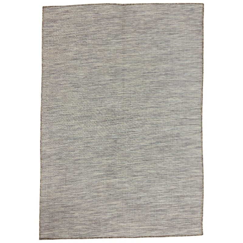 183 x 122cm Natural Brown & Beige Woven Indoor/Outdoor Rug
