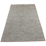 183 x 122cm Natural Brown & Beige Woven Indoor/Outdoor Rug - Image 3