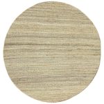 160 x 160cm Classic Natural Round Jute Rug