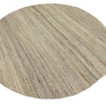 160 x 160cm Classic Natural Round Jute Rug - Image 2