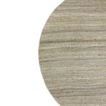 160 x 160cm Classic Natural Round Jute Rug - Image 3