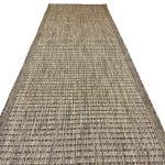 250 x 80cm Pale Brown Indoor/Outdoor Runner Rug - Image 3