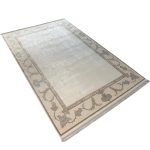 290 x 200cm Milat Mirage Beige & Brown Silky-Feel Rug - Image 2