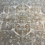 290 x 200cm Milat Aspendos Cream & Gold Vintage-Style Medallion Rug