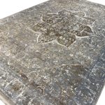 290 x 200cm Milat Aspendos Cream & Gold Vintage-Style Medallion Rug