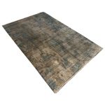 290 x 200cm Milat Setra Beige & Blue Abstract Rug - Image 3