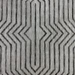 180 x 57cm Grey Geometric Chevron Indoor/Outdoor Runner Rug - Image 3