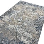 180 × 120cm Blue Beige Modern Starline Area Rug