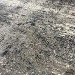 290 x 200cm Milat Aspendos Grey & Anthracite Distressed Rug