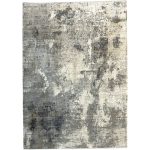 290 x 200cm Milat Aspendos Grey & Beige Abstract Rug