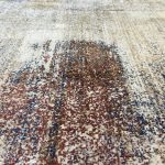 290 x 200cm Turkish Machine Made Mirage Beige & Blue Abstract Rug - Image 6