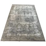 290 x 200cm Milat Aspendos Grey & Anthracite Distressed Rug