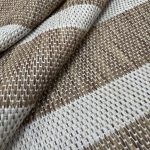 183 x 122cm Beige & Ivory Striped Horizon Indoor/Outdoor Rug - Image 7