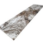 300 x 80cm Beige & Ivory Contemporary Crackle Design Runner Rug