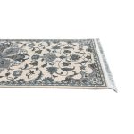 300 x 80cm Ivory & Grey Royal Garden Runner Rug - Image 6