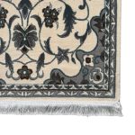 300 x 80cm Ivory & Grey Royal Garden Runner Rug - Image 8