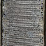 290 x 80 cm Grey & Beige Geometric Border Runner Rug
