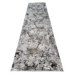 300 x 80cm Beige & Cream Cracked Stone Abstract Runner Rug
