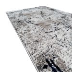 300 x 80cm Beige & Cream Cracked Stone Abstract Runner Rug - Image 6