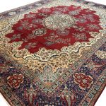 380 x 300cm Antique Hand Knotted Kork Wool Tabriz Paisley Rug - Image 3