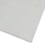230 x 160cm Modern Ribbed Off-White Solid Textured Area Rug - Image 7