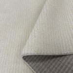 230 x 160cm Modern Ribbed Off-White Solid Textured Area Rug - Image 6