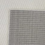 230 x 160cm Modern Ribbed Off-White Solid Textured Area Rug - Image 9