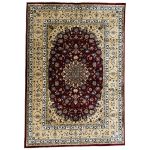 230 x 160cm Isfahan Sovereign Red Soft Rug