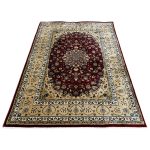 230 x 160cm Isfahan Sovereign Red Soft Rug - Image 2