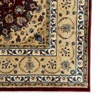 230 x 160cm Isfahan Sovereign Red Soft Rug - Image 8